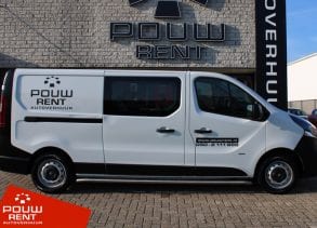 Ruime Dubbel Cabine bus voor minimaal 6 pers. (verlengde laadruimte)