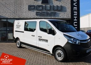 Ruime Dubbel Cabine bus voor minimaal 6 pers. (verlengde laadruimte)