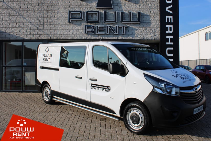 Pouw Rent Opel Vivaro 1.6 CDTI L2H1 Dubbel Cabine Categorie DC