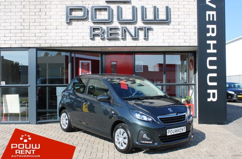 Pouw Rent Peugeot 108 5-deurs Active | Shortlease Categorie A